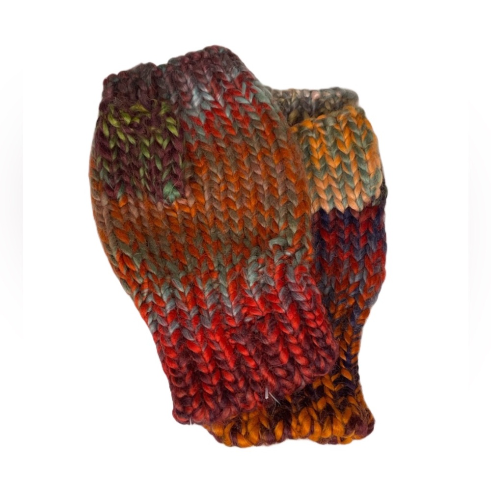 NWT Forever 21 Multicolour Fingerless Knit Mittens